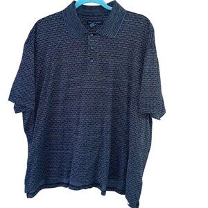 Jhane Barnes Vintage Mens Polo Shirt Size Large Multicolor Pure Cotton
